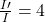 \frac{I\prime}{I}=4\\