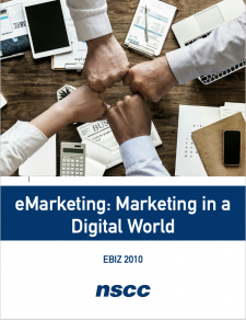 eMarketing: Marketing in a Digital World (EBIZ 2010) book cover