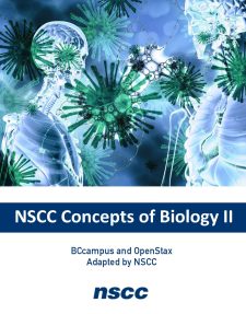 NSCC Concepts of Biology II BIOL 1047 book cover