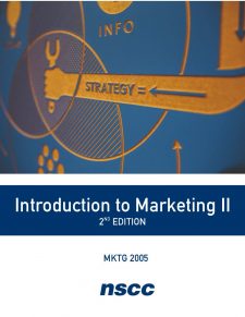 Introduction to Marketing II 2e (MKTG 2005) book cover