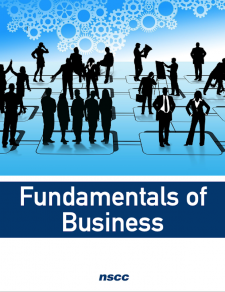 NSCC Fundamentals of Business book cover