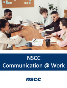NSCC Communication @ Work book cover