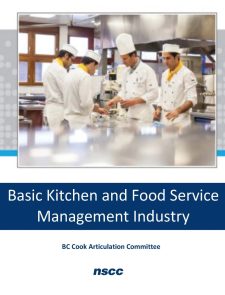 Basic Kitchen and Food Service Management book cover