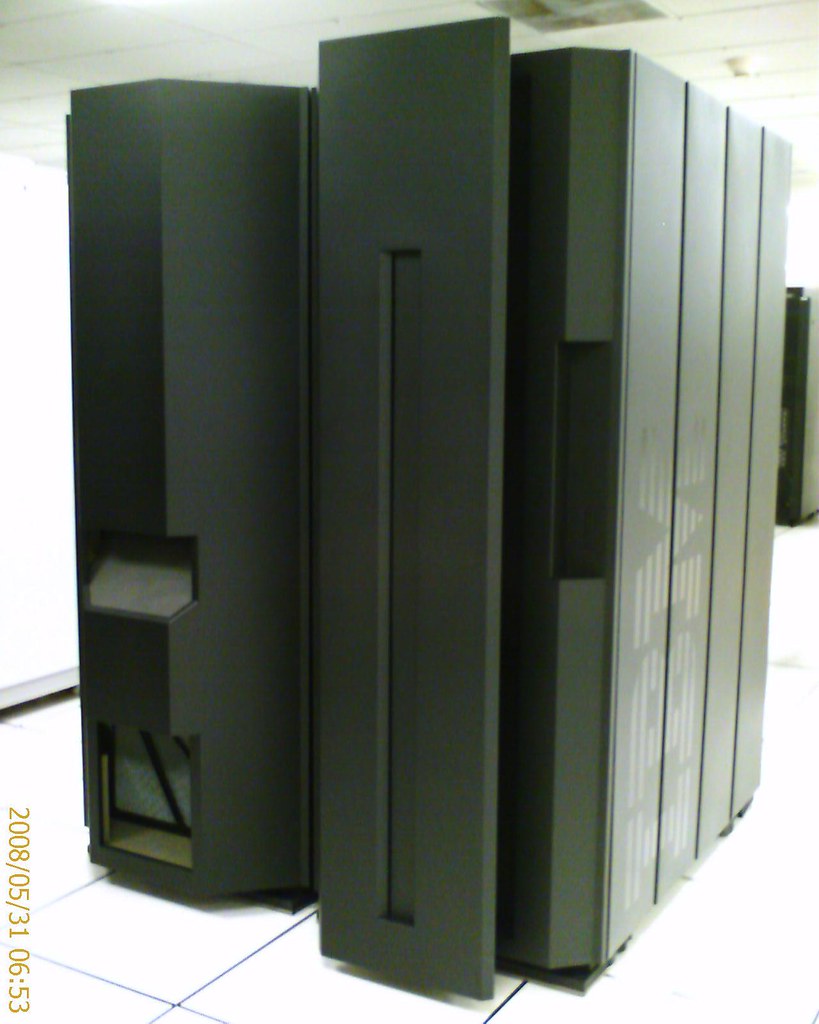 A mainframe computer.