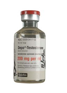 Vial of Depo-Testosterone.