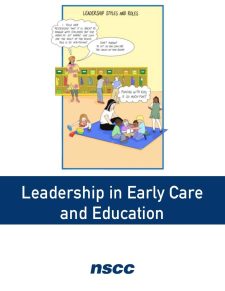 Leadership in Early Care and Education book cover