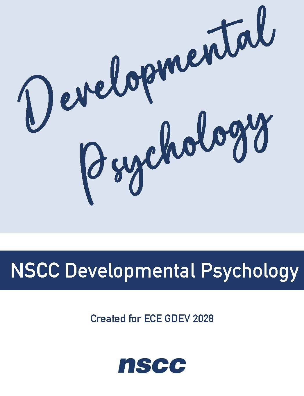 Cover image for ECE Developmental Psychology