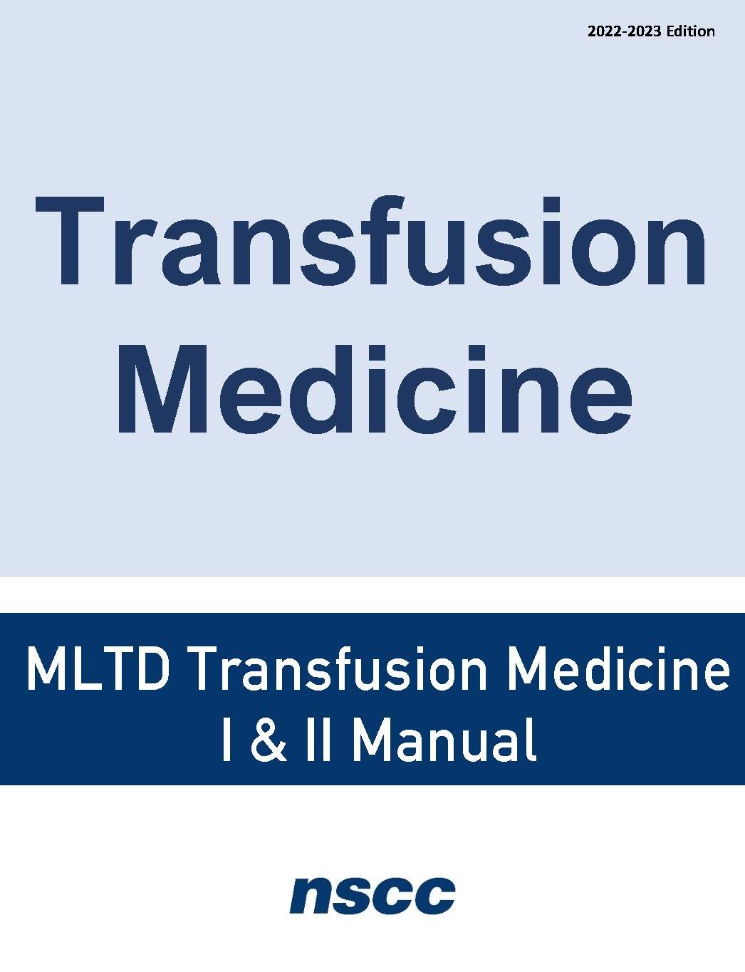 Cover image for Transfusion Medicine