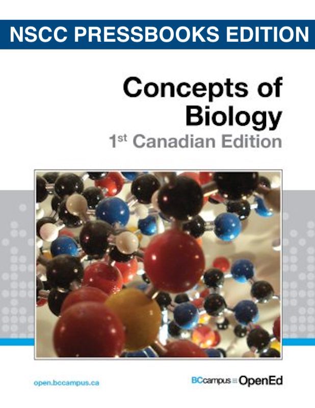 Cover image for Concepts of Biology - 1st Canadian Edition