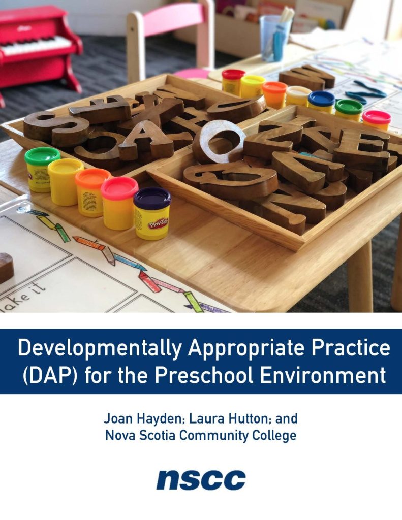 Developmentally Appropriate Practice (DAP) For The Preschool ...