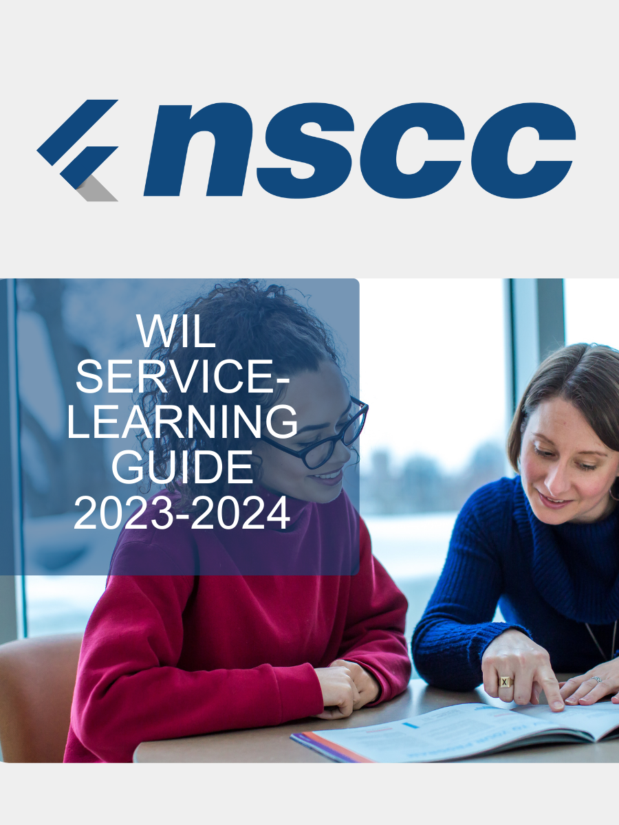 Cover image for Work-Integrated Learning Service Learning Guide