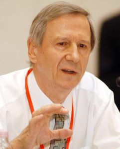 Anthony Giddens at the Progressive Governance Converence, Budapest, Hungary, 13 October, 2004
