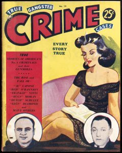 Cover of True Gangster Crime magazine from the 1940s