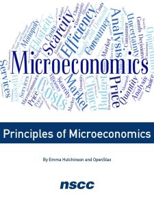Principles of Microeconomics book cover
