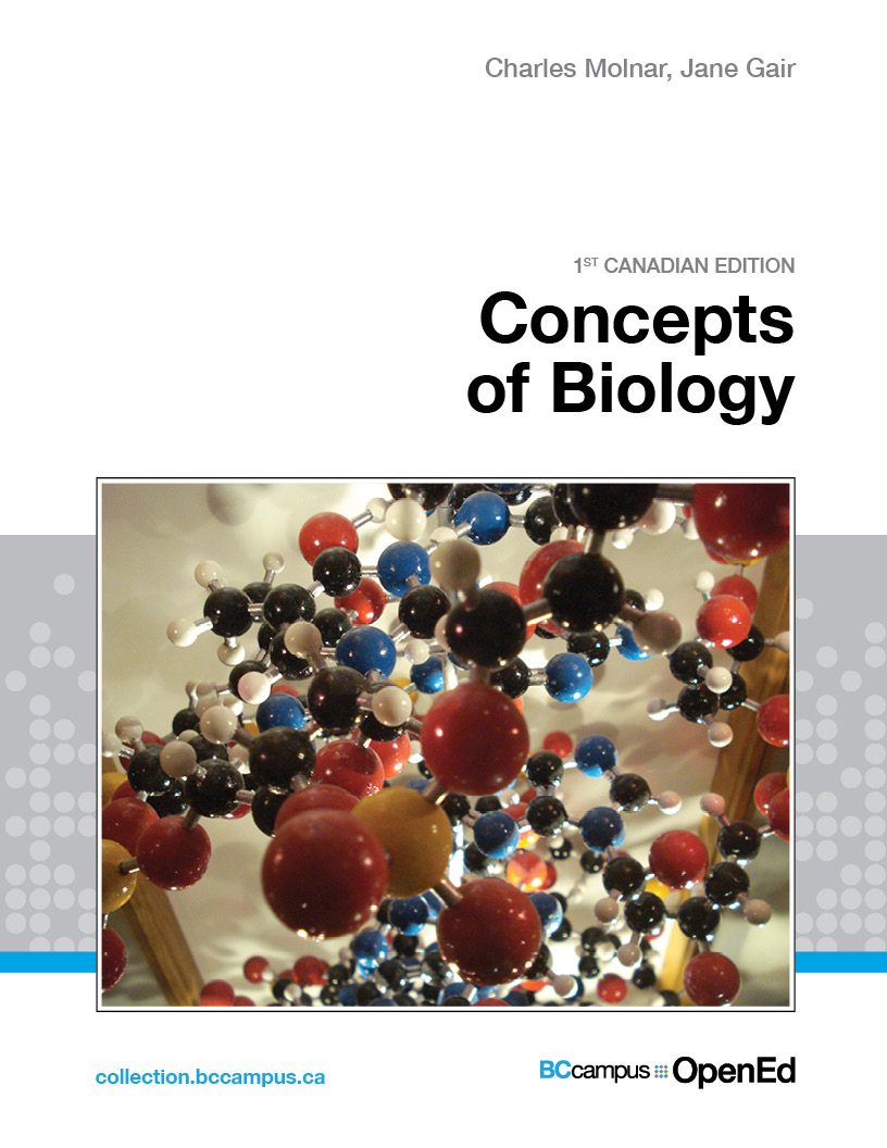 Cover image for Concepts of Biology - 1st Canadian Edition