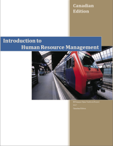 Introduction to Human Resource Management / Canadian Edition book cover