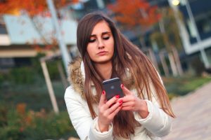 Woman on Cellphone