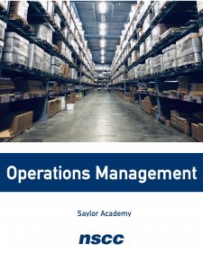 Operations Management book cover