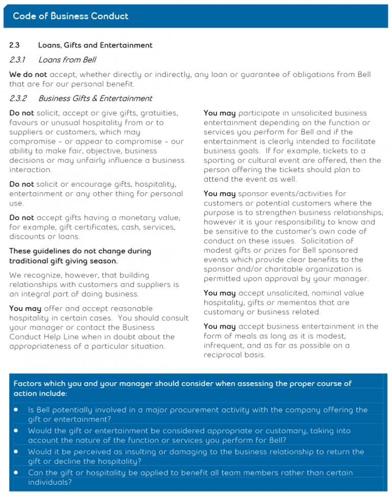 6. Ethics and Social Responsibility – The Business Environment