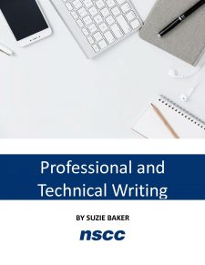 Professional and Technical Writing book cover