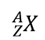 Isotopic generic symbol for atom X
