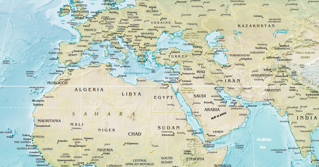 North Africa And Southwest Asia World Regional Geography