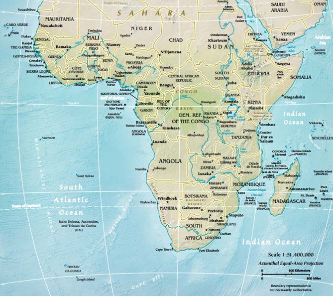 Sub-Saharan Africa - World Regional Geography