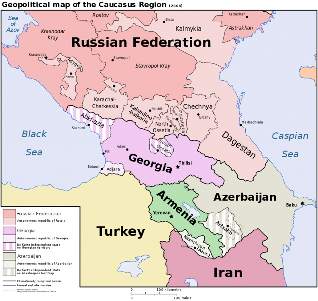 Map Explainer: The Caucasus Region