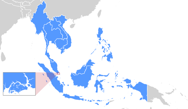 Map of ASEAN Member States