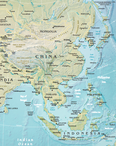 East and Southeast Asia – World Regional Geography